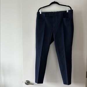 Banana Republic Blue Ankle Cropped Pants